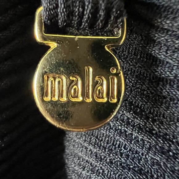 Anthropologie Malai Eiffel One-Piece Swimsuit $168 Women Medium Sexy Black GUC - Picture 9 of 15